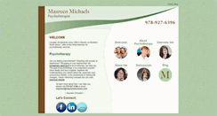 Desktop Screenshot of maureenmichaels.com